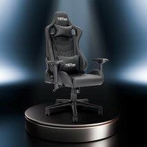 Ergonomic High Back Racer Style PC Gaming Chair, Black - £247.83 GBP