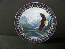 Bradford Exchange “On Freedom’s Wing” Plate 1994 By Frank Mittelstadt No... - $14.95