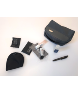 Tumi for Delta Airlines Travel Bag -Gray Zipper Toiletry Makeup Accessories - $19.75