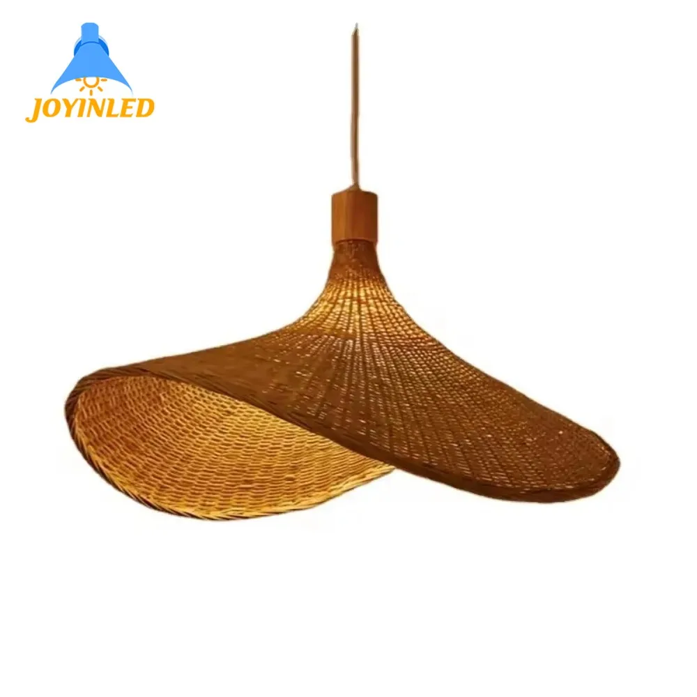 Ier chinese bamboo light fixture rattan pendant light cover butterfly pendant light for thumb200