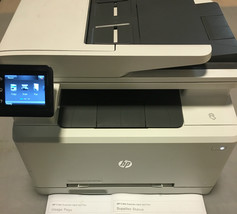 HP Color LaserJet M277dw All-In-One Laser Printer Copy Scan 7859 Pages! - $193.28