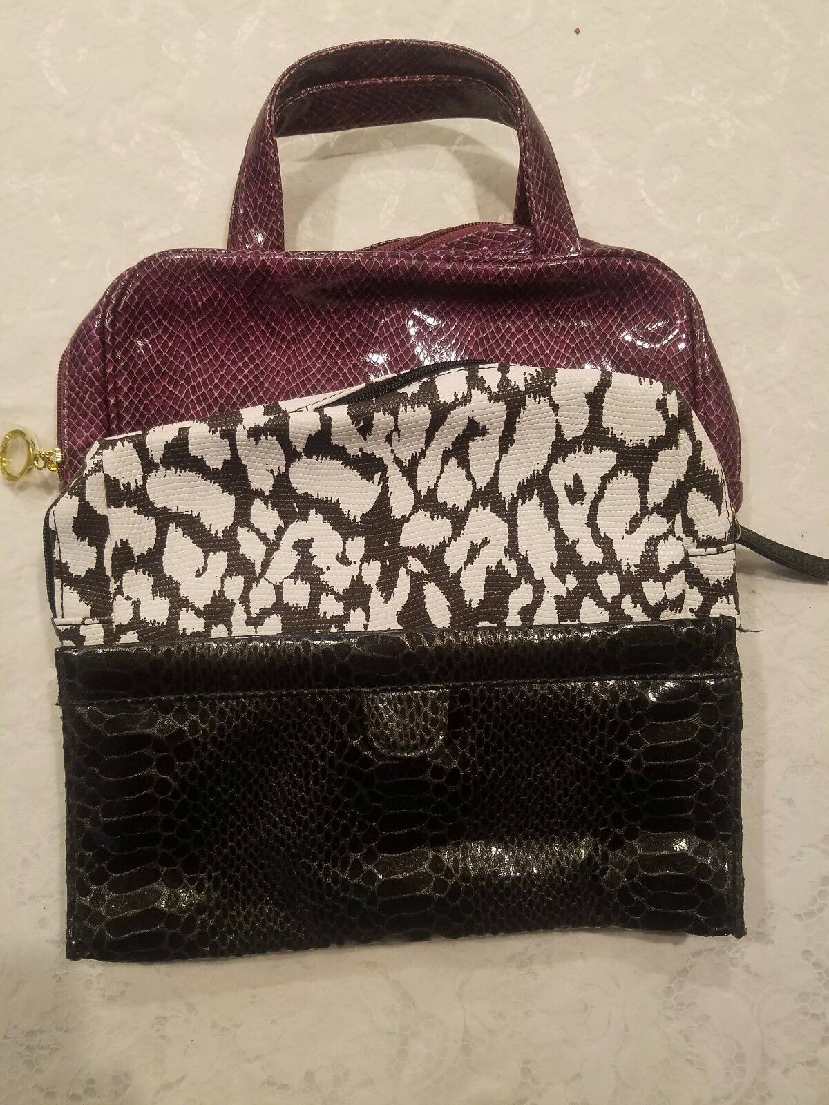 Elegant and Classy Set of 3 Hand Bag/POUCH/PURSE Estee Lauder - $1.97
