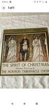 THE MORMON TABERNACLE CHOIR THE SPIRIT OF CHRISTMAS COLUMBIA  VINYL LP 1... - £9.84 GBP