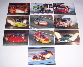 10 Assorted 4x6 Color FUNNY CAR Photos Lot #2-Force-Medlen-Pedregon-Cannon - £16.02 GBP