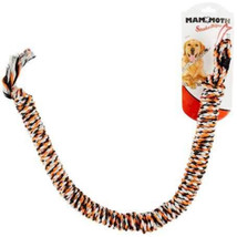 [Pack of 4] Mammoth Snake Biter Rope Tug Dog Toy Medium 1 count - £75.86 GBP