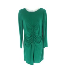 Vince Camuto Long Sleeve Ruched Bodycon Dress Green 10 NWT $148 - $39.60