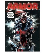 Armor Promotional Poster, NEAL ADAMS, 11&quot; x 14&quot;, Continuity Comics, 2011 - $756.95 MXN