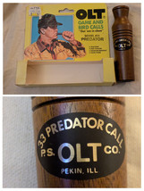 P S. Olt Predator Game Call Wood Model 33 USA Box - $398.04 MXN