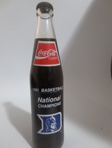 Coca-Cola Duke 1991 Basketball National Champions 10 oz Bottle Rusted Cap - £5.93 GBP