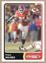 2003 Topps Total Team Checklists #TC16 Priest Holmes Kansas City Chiefs - $2.98