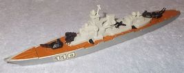 Vintage Matchbox Navy Battleship Diecast No 110 Made in England Lesney -B- - $12.95