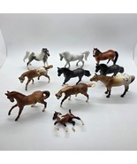 1999 Lot of 10 Breyer Stablemate Mini Horse Pony Model Figures Brown Bla... - $925.24 MXN