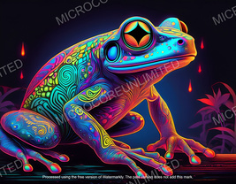 Digital Art - frog - 016 - Digital Download - $0.99