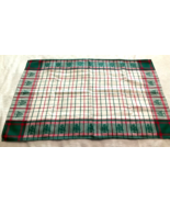 Lillian Vernon Dish Tea Towel Vintage Christmas Pattern Table Scape,Craf... - €7,87 EUR