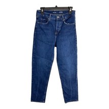 Old Navy Womens Jeans Adult Size 2 Extra High Rise Sky Hi Straight Butto... - £19.38 GBP