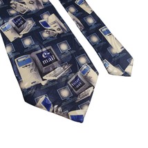 Fratello Mens Novelty Necktie Computer Geek IT Nerd Email Internet Office Gift - £22.42 GBP