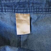 White Stag Stretch Women's Blue Mini Denim Skort Measured Waist 34" image 3