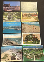 Lot Of 10 Unposted Vintage Postcards - Mid 1900s - Florida - £11.02 GBP