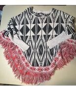 Mechant Poncho Women’s M Gray Black Red - €16,15 EUR Mechant Poncho Women’s M Gray Black Red - €16,15 EUR