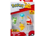 Pokemon Paldea Battle Figure 4 Pack - Features 2-Inch Pikachu, Fuecoco, ... - $53.99