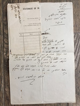 Rara lettera con documento sulla Palestina dell&#39;avvocato Haifa, anni &#39;20 - $153.23 MXN