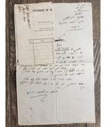 Rara lettera con documento sulla Palestina dell&#39;avvocato Haifa, anni &#39;20 - $13.86 CAD