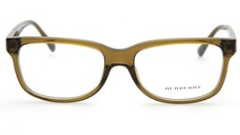 New Burberry B 2164 3356 Olive Eyeglasses Frame 55-17-140 B38mm Italy - £97.91 GBP