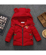 Baby Padded Jacket Boys Padded Coat Winter Padded Hooded Jacket - £32.30 GBP+