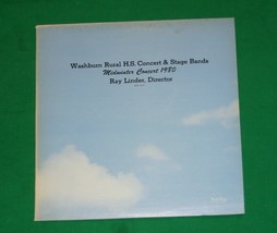 1980 Washburn Rural High School Concert Stage Band Vtg 33RECORD Album Ray Linder - £22.03 GBP