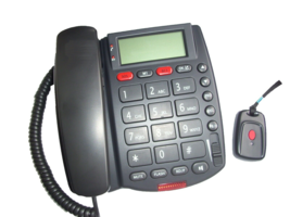 Medical 911 Alert System Telephone With Talking Caller ID Waterproof Pen... - $1,851.52 MXN