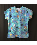 SB Fashion Scrub Top Doctor Nursing Medical Shirt Size Small Unisex Hall... - $12.94 CAD