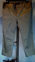 JONES NEW YORK SIGNATURE STRETCH WOMEN KHAKI  BEIGE TAN PANT SIZE 6  - €6,01 EUR