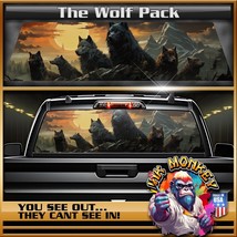 The Wolf Pack Truck Back Window Graphics - Free Bird - £43.37 GBP+