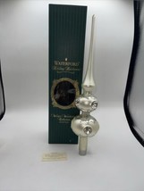 Waterford Tree Topper Holiday Heirlooms winter Wonderland 15.5” Rare Lim... - $84.15