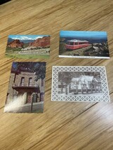 Lot of 4 Vintage Pikes Peak Colorado Postcards Travel Souvenir KG JD - $12.38