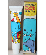 Lion Jr Banana Dental Toothpaste Expired Japanese Film Movie Prop 50 gram - £18.12 GBP