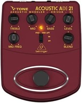 Adi21 Acoustic Amp Modeler/Direct Recording Preamp/Di Box By Behringer V... - £34.00 GBP