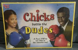 Chicks Battle the Dudes Men vs Women Smarter Sex Board Game University Games New - $11.03