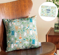 New Moomin Valley Characters Scandinavian Cushion Cover 27cm x 27cm - £19.54 GBP