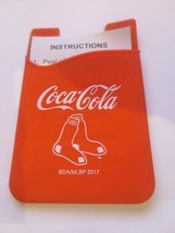 Coca-Cola Self-Adhesive Smart Phone Wallet Cell Phone Card Pocket Rubber... - $3.96