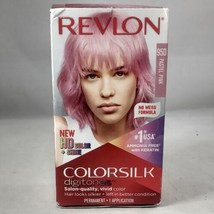 Revlon Permanent Hair Color ColorSilk Digitones with Keratin, 95D Pastel Pink - £6.13 GBP
