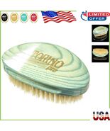 Torino Pro Blue Soft Palm Wave Brush - Curved Design for Perfect 360 Waves - $922.97 MXN