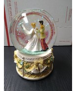 DISNEY Cinderella Mendelssohn Wedding March Snow Globe Music box Enesco ... - $49.16 CAD