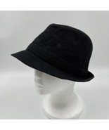 BKE Solid Black Fedora Women Hat Measurements Shown In Pics One Size Fit... - $14.03