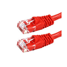 MONOPRICE, INC. 2128 CAT5E 24AWG UTP PATCH CABLE_ 1FT RED - £16.37 GBP