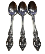 Oneida Monte Carlo Set 3 Teaspoons Spoons Deluxe Stainless Flatware - $32.09 CAD