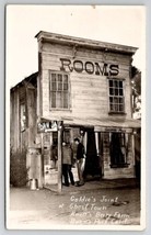 RPPC Buena Park CA Knotts Berry Farm Ghost Town Goldies Joint Postcard H29 - £3.88 GBP