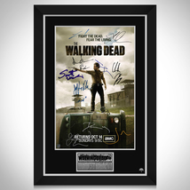 The Walking Dead Season 3 Mini Poster Limited Signature Edition Custom Frame - $309.73