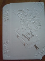Vintage Bridal Book Wedding Invitation Card  - $3.99