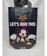Mickeys Not So Scary Halloween Party Let&#39;s Boo This Magic Kingdom 2023 Bag - $14.84